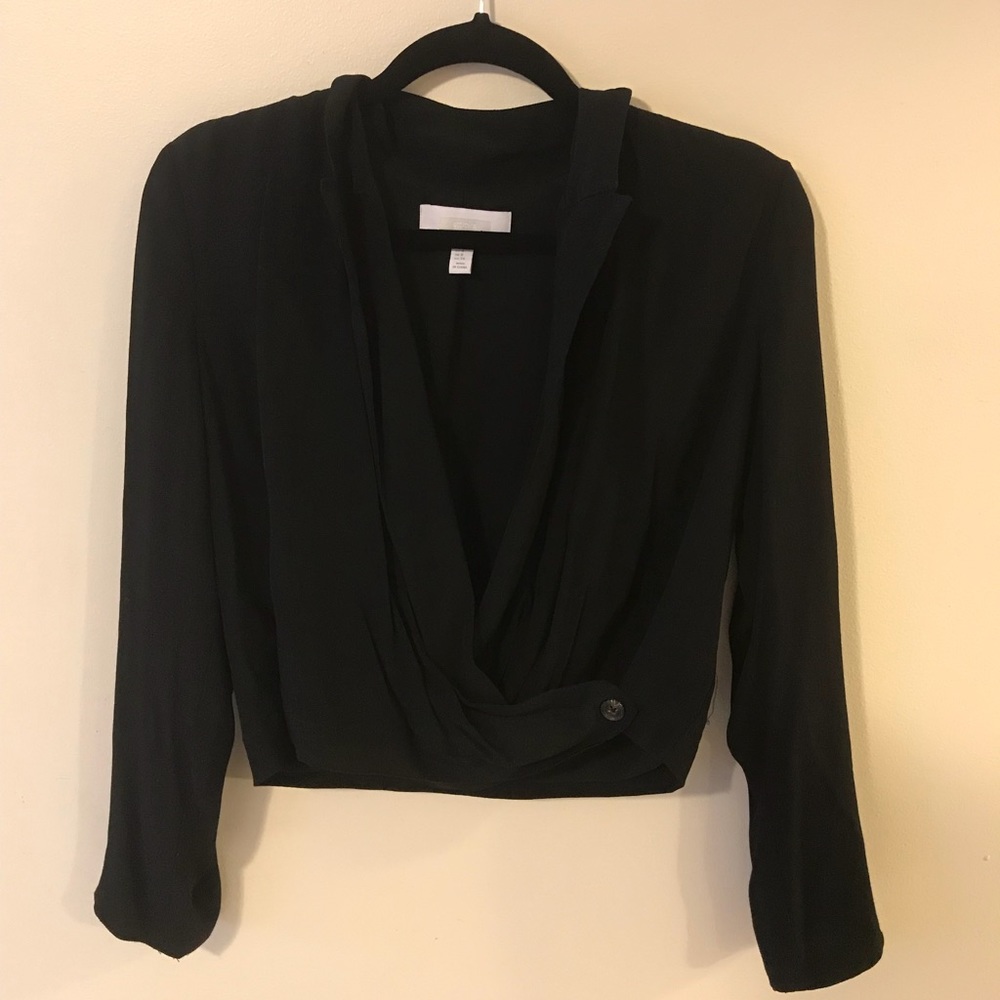 wrap black top